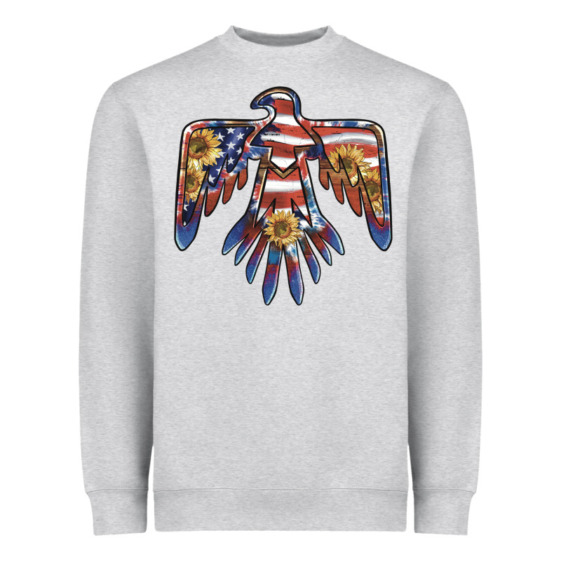 Thunderbird Usa Heavyweight Sweatshirt by BarkalooDesign | Teevron
