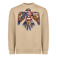 Mushroom thunderbird usa Heavyweight Sweatshirt - BarkalooDesign
