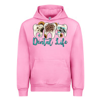 Fuchsia Pink dental life Urban Hoodie - JahusDesignShop