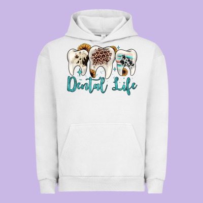 Dental Life Urban Hoodie Designed By Jahusdesignshop
