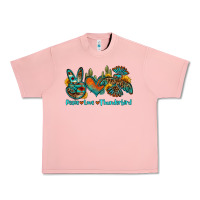 Salmon peace love thunderbird Urban Heavy Tee - OliviaCreatesArt
