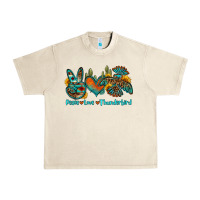 Sandshell peace love thunderbird Urban Heavy Tee - OliviaCreatesArt