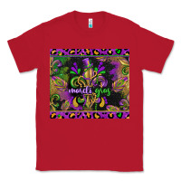 Red mardi gras fleur de lis Classic Tee - CowGirlArtShop