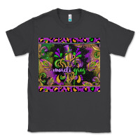 Smoke mardi gras fleur de lis Classic Tee - CowGirlArtShop