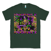 Sports Green mardi gras fleur de lis Classic Tee - CowGirlArtShop