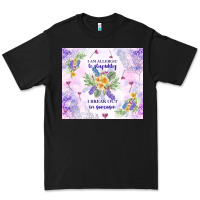Black i am allergic to stupidity Premium Tee - TumblerDesignByShophia