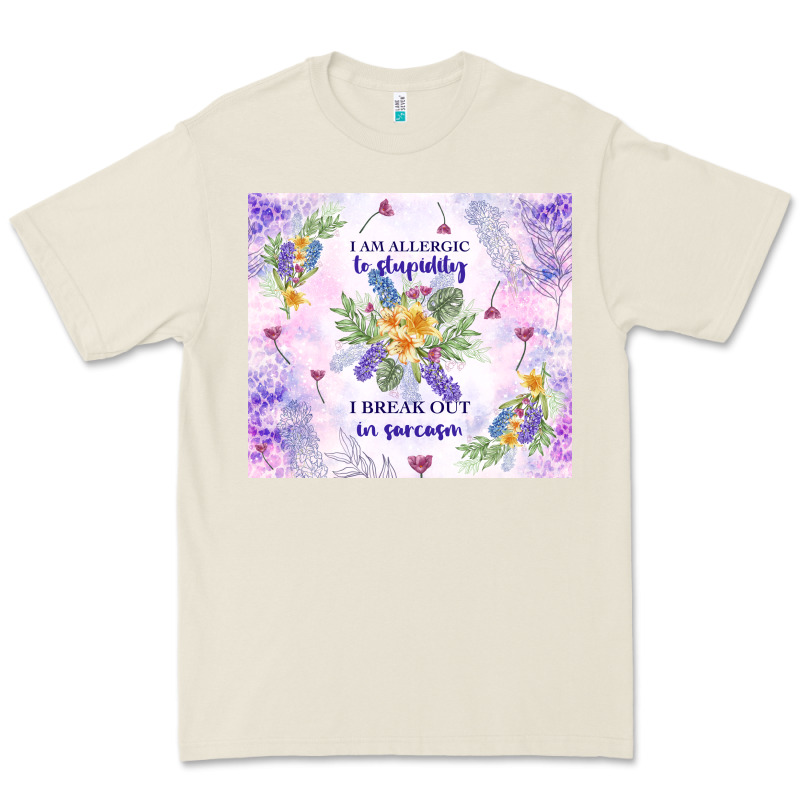 I Am Allergic To Stupidity Premium Tee by TumblerDesignByShophia | Teevron