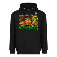 Black st patricks day loads of truck Heavyweight Hoodie - AdoDesignShop