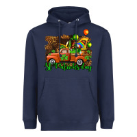 Navy st patricks day loads of truck Heavyweight Hoodie - AdoDesignShop