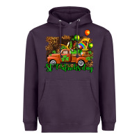 Plum st patricks day loads of truck Heavyweight Hoodie - AdoDesignShop