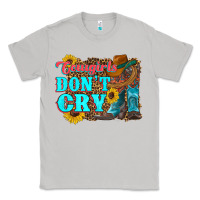 Moon Dust cowgirls don't crty boots hat sunflowers Classic Tee - Artiststas