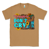 Toasted Coconut cowgirls don't crty boots hat sunflowers Classic Tee - Artiststas