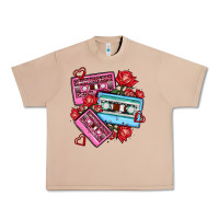 Burro valentines day casette olivia Urban Heavy Tee - OliviaCreatesArt