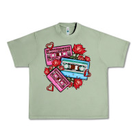 Oil Green valentines day casette olivia Urban Heavy Tee - OliviaCreatesArt