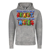 Cloud Rock Diversity is a fact inclusion is an act Vintage Hoodie - FaDigitalArtStudio