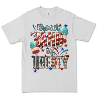 Dove Grey Sweet land of liberty 4th of july Premium Tee - HowdyJamesFarm