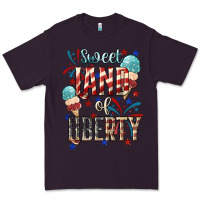 Plum Sweet land of liberty 4th of july Premium Tee - HowdyJamesFarm