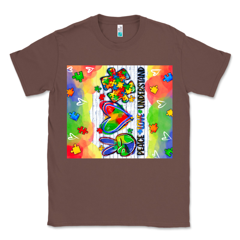 Peace Love Understand Classic Tee by CowGirlArtShop | Teevron