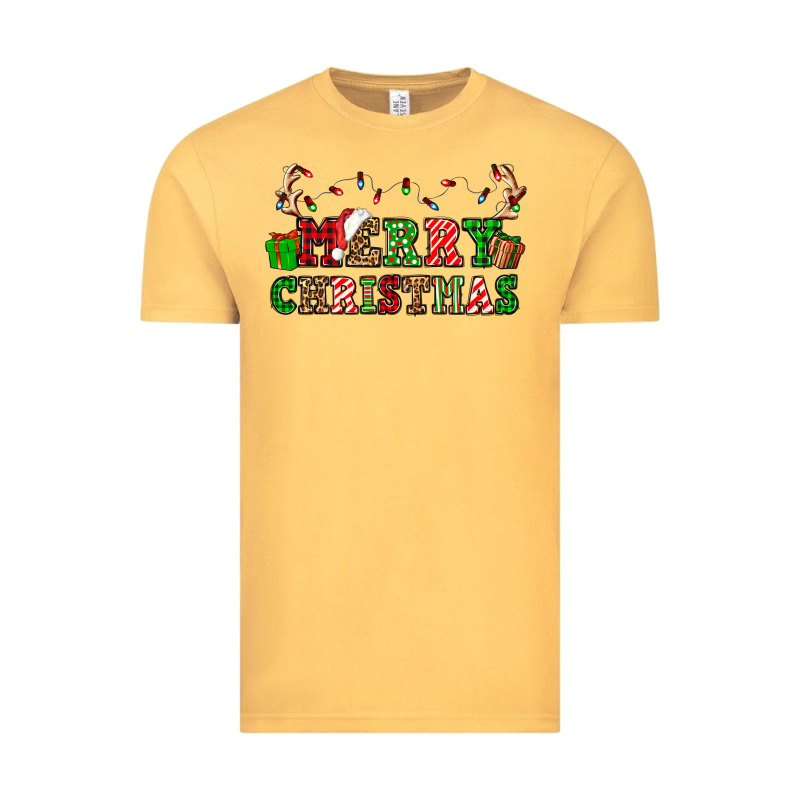 Merry Christmas Vintage Tee by OliviaCreatesArt | Teevron