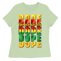 Matcha unapologetically dope cowgirl Ladies Tee - CowGirlArtShop