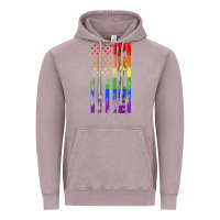 Vintage Zinc lgbtq pride american flag Vintage Hoodie - FaDigitalArtStudio