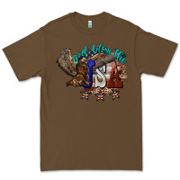 Cacao God bless the USA Eagle 4th of july Premium Tee - HowdyJamesFarm