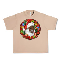Burro Black Santa Christmas Urban Heavy Tee - RanaPortraitStore
