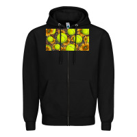Black tennis ball with sunflower and racket  licence plato Zipper Hoodie - BarkalooDesign