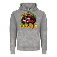 Cloud Rock Future black queen Vintage Hoodie - FaDigitalArtStudio