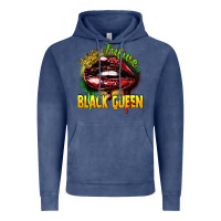 Vintage Denim Future black queen Vintage Hoodie - FaDigitalArtStudio