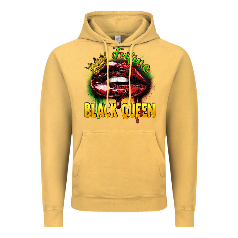 Future Black Queen Vintage Hoodie by FaDigitalArtStudio | Teevron