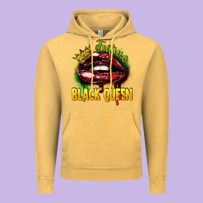 Future Black Queen Vintage Hoodie Designed By Fadigitalartstudio