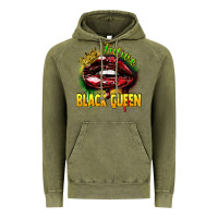 Vintage Olive Future black queen Vintage Hoodie - FaDigitalArtStudio