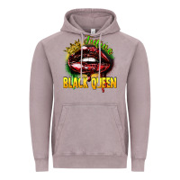 Vintage Zinc Future black queen Vintage Hoodie - FaDigitalArtStudio