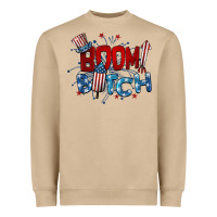 Mushroom boom bitch 4th of july Heavyweight Sweatshirt - BarkalooDesign