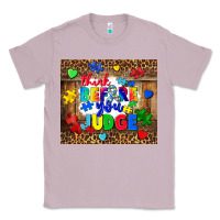 Lilac think before you judge Classic Tee - CowGirlArtShop