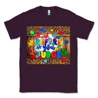 Plum think before you judge Classic Tee - CowGirlArtShop