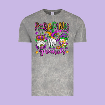 Parading With My Gnomies Vintage Tee Designed By Oliviacreatesart