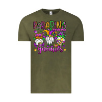 Vintage Olive parading with my gnomies Vintage Tee - OliviaCreatesArt