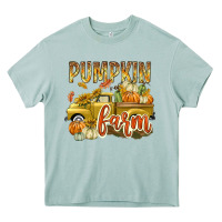 Arona Pumpkin farm with truck Heavy Core Tee - texasbilliewilder