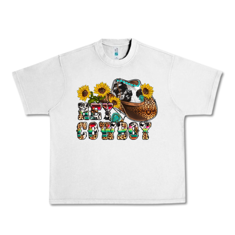Hey Cowbow Urban Heavy Tee by OliviaCreatesArt | Teevron