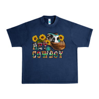 Navy hey cowbow Urban Heavy Tee - OliviaCreatesArt