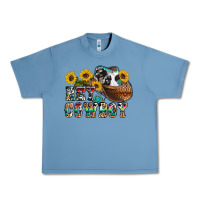Pebble Blue hey cowbow Urban Heavy Tee - OliviaCreatesArt