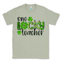 Matcha st. patrick's day one lucky teacher Classic Tee - RanaPortraitStore