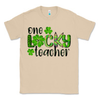 Mushroom st. patrick's day one lucky teacher Classic Tee - RanaPortraitStore