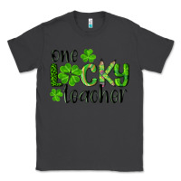 Smoke st. patrick's day one lucky teacher Classic Tee - RanaPortraitStore
