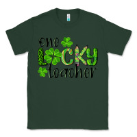 Sports Green st. patrick's day one lucky teacher Classic Tee - RanaPortraitStore