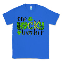 True Royal st. patrick's day one lucky teacher Classic Tee - RanaPortraitStore