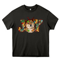 Asphalt shiba inu christmas joy Heavy Core Tee - RanaPortraitStore