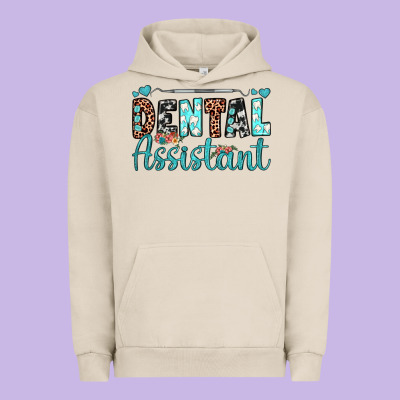 Dental Assistant Urban Hoodie Designed By Jahusdesignshop
